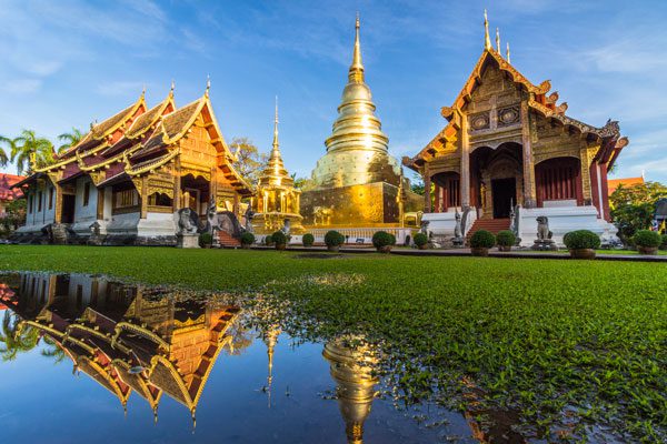 Wat Phra Singh temple, Thailand